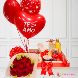 Desayuno Sorpresa Amor &amp; Rosas ❤️🎈